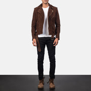 
Allaric Alley Bikerjacka i Läder för Herr – alternate product view 4