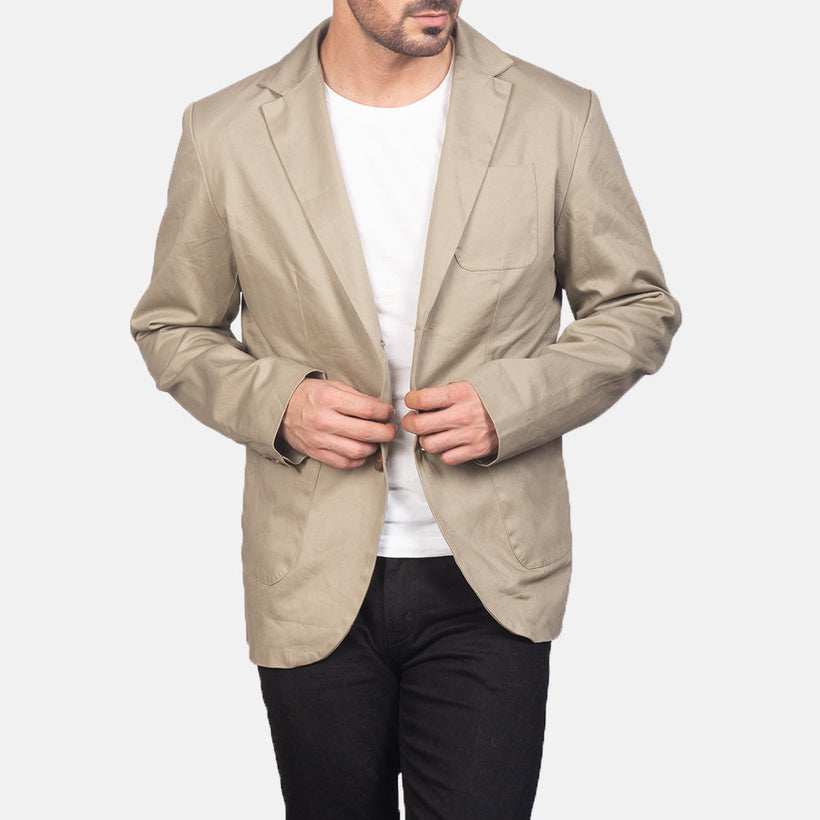 Borges Beige Blazer för Herr