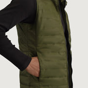 
Insida Showing Quilted Viscose Lining & Två funktionella innerfickor