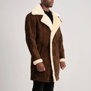 
Charles Läderrock Brun Shearling Läderrock för Herr – alternate product view 2