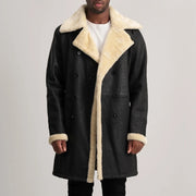 
Charles Läderrock Brun Shearling Läderrock för Herr – alternate product view 1