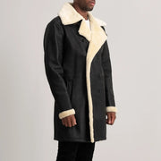 
Charles Läderrock Brun Shearling Läderrock för Herr – alternate product view 2