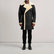 
Charles Läderrock Brun Shearling Läderrock för Herr – alternate product view 3