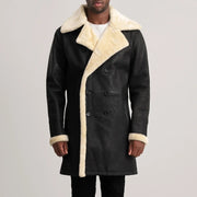 
Charles Läderrock Brun Shearling Läderrock för Herr – alternate product view 4