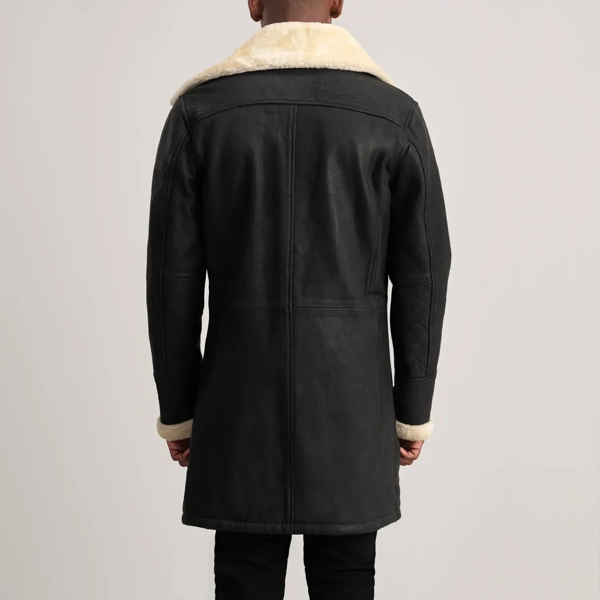 
Charles Läderrock Brun Shearling Läderrock för Herr – alternate product view 5