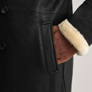 
Charles Läderrock Brun Shearling Läderrock för Herr – alternate product view 6