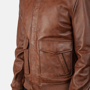 Coffmen Bomberjacka i Läder för Herr – alternate product view 6