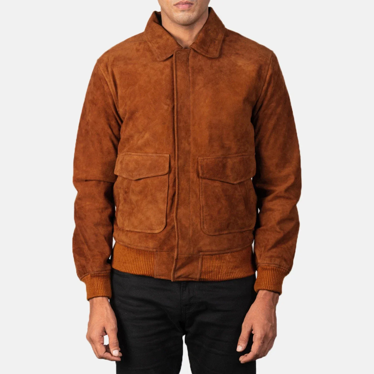 Coffmen Bomberjacka i Läder för Herr – alternate product view 4