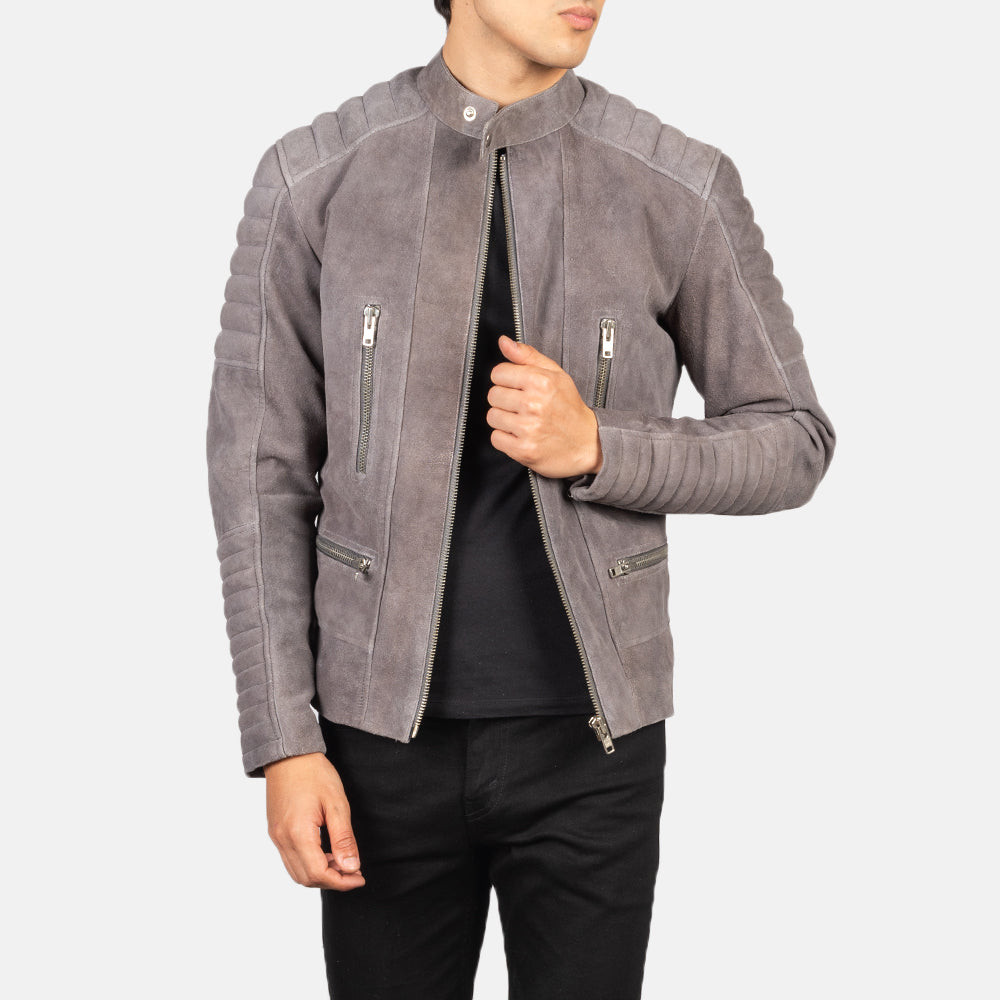 
Damian Bikerjacka i Läder för Herr – alternate product view 1