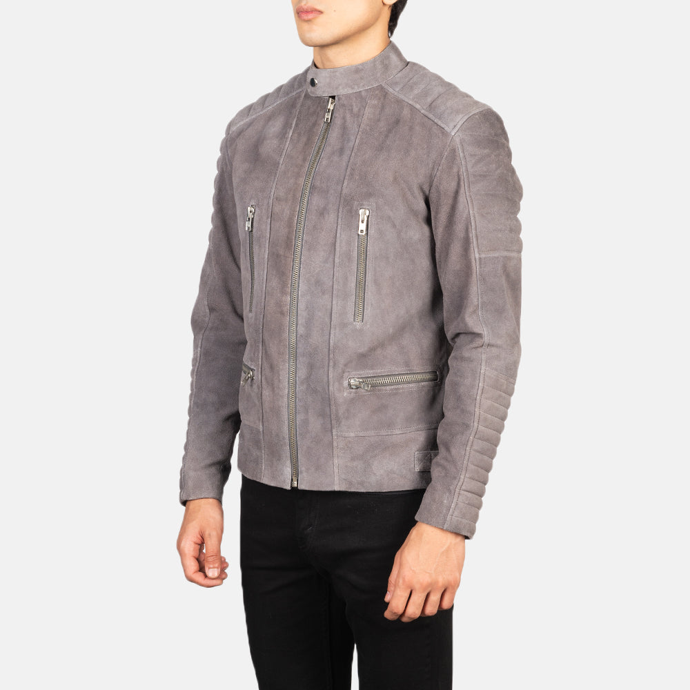 
Damian Bikerjacka i Läder för Herr – alternate product view 2
