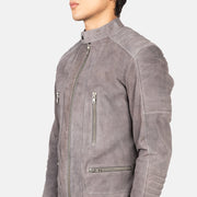 
Damian Bikerjacka i Läder för Herr – alternate product view 6