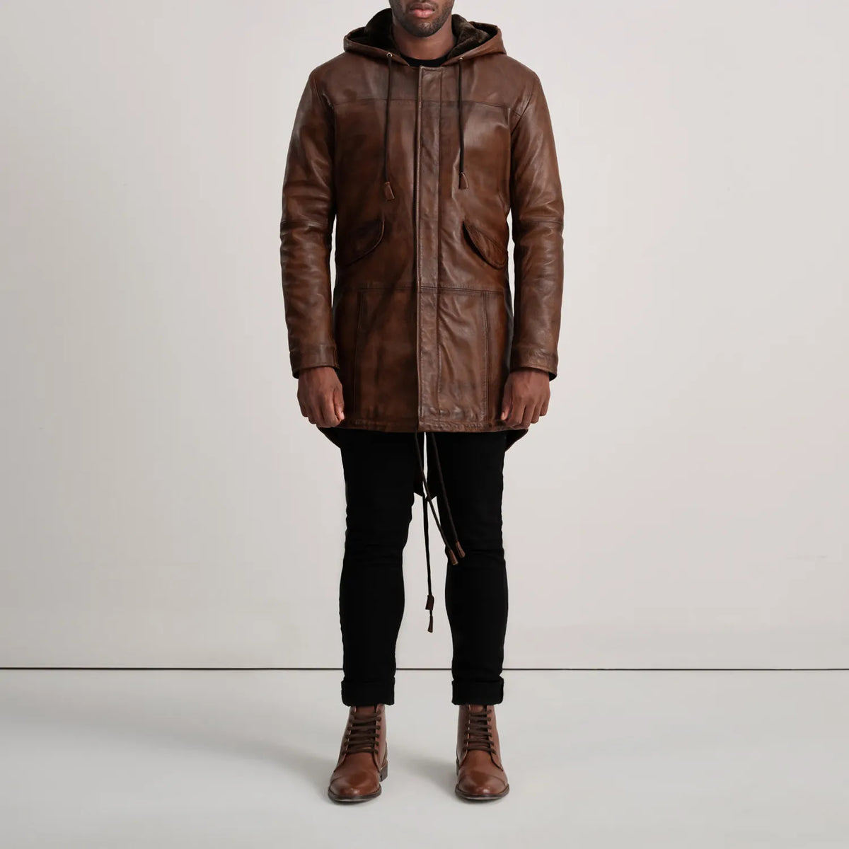 
Delvin Läderjacka för Herr – alternate product view 3