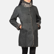 Erica Shearling Coat för Dam – alternate product view 6
