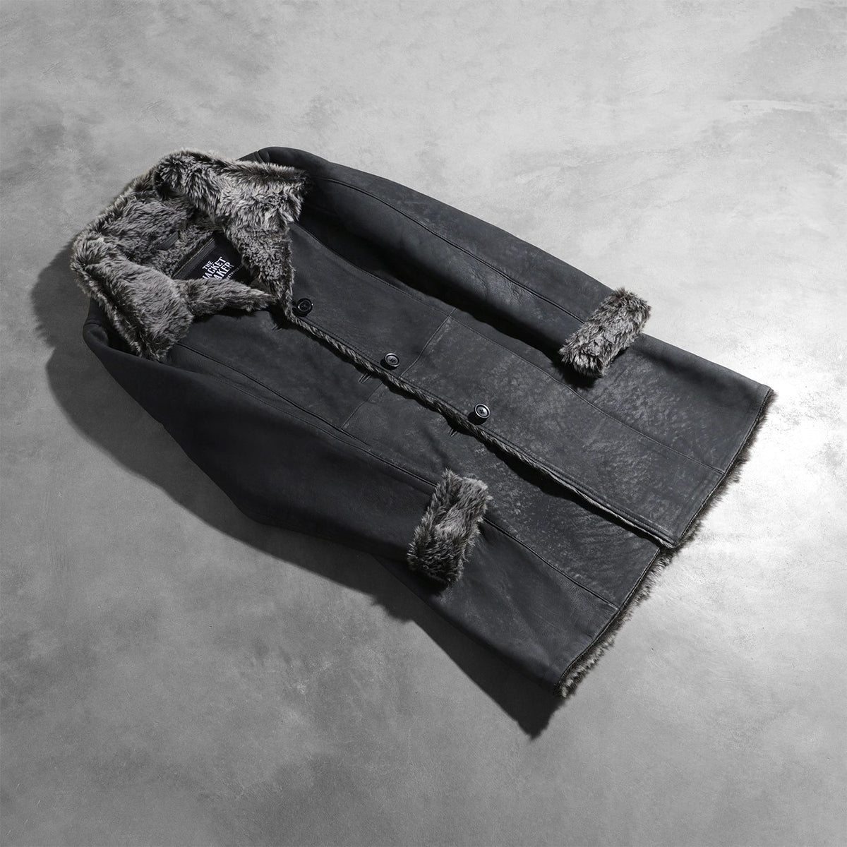 Erica Shearling Coat för Dam – alternate product view 8