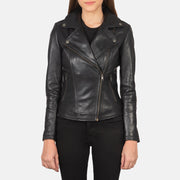 Flashback Bikerjacka i Läder för Dam – alternate product view 1