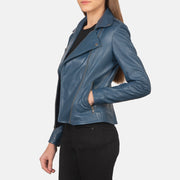 Flashback Bikerjacka i Läder för Dam – alternate product view 4