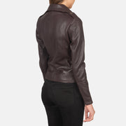 Flashback Bikerjacka i Läder för Dam – alternate product view 5