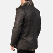 Furlong Coat Beige Leather Coat för Herr – alternate product view 5