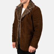 Furlong Coat Beige Leather Coat för Herr – alternate product view 2