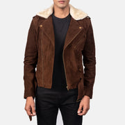 Furton Bikerjacka i Läder för Herr – alternate product view 1