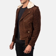 Furton Bikerjacka i Läder för Herr – alternate product view 2