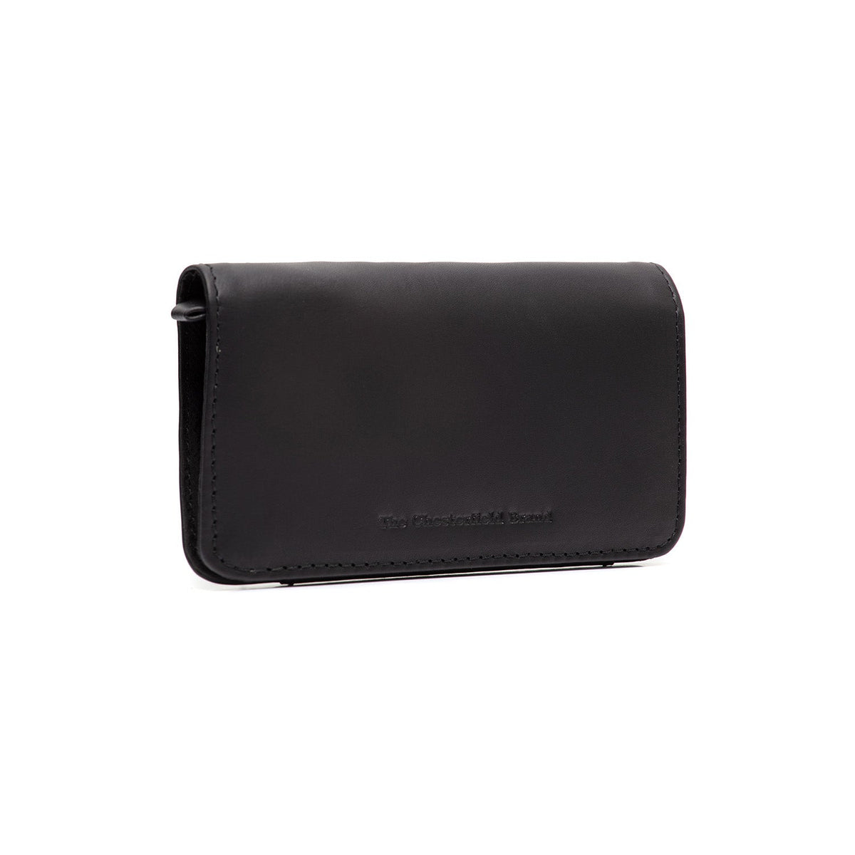 Close-Up Detail of Classic Collar &amp; Heavy-Duty Zipper Hardware on Glasses Case Maplewood för Dam