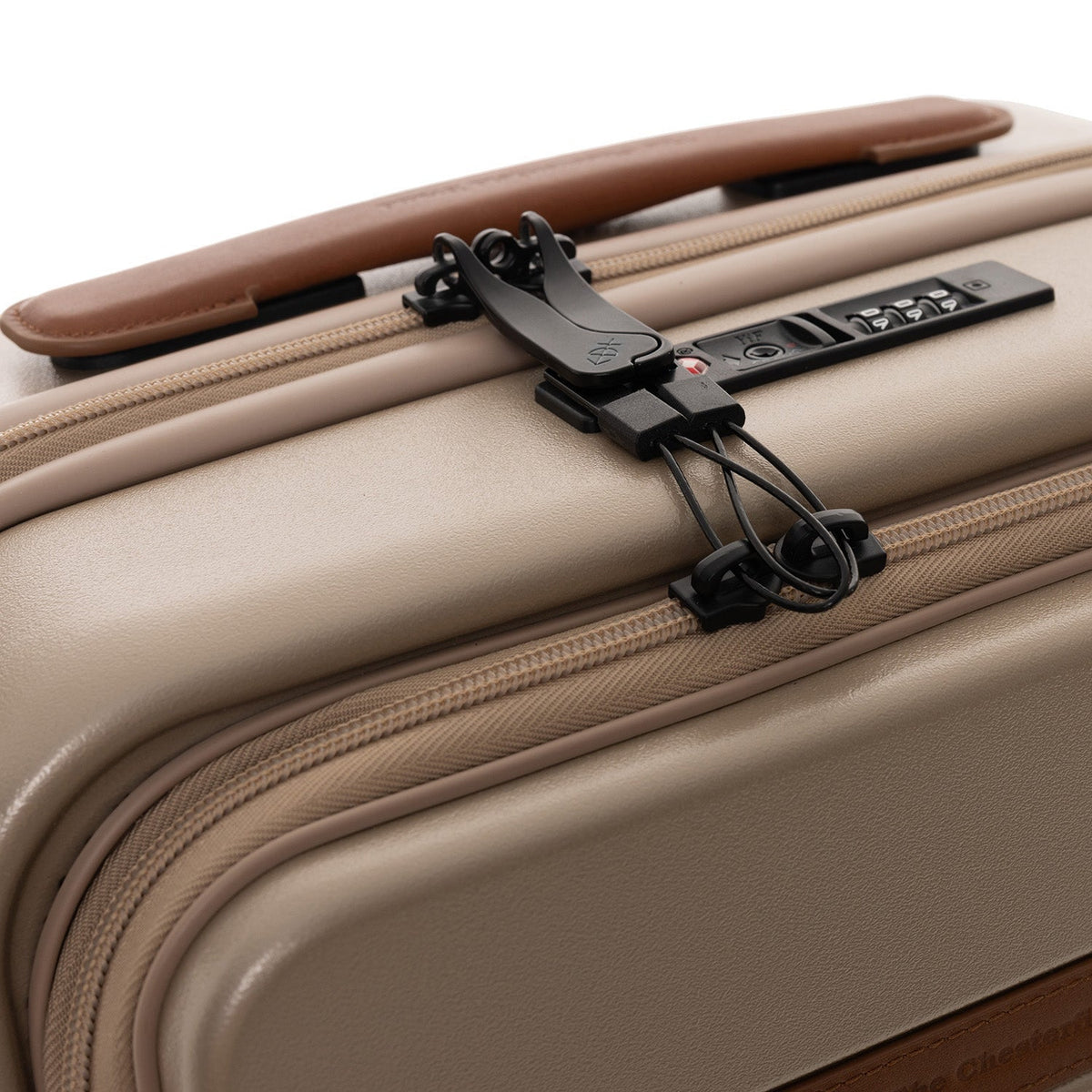 
Hand Luggage Suitcase Front Pocket Zuna för Dam för Dam - Sidoprofil som visar ärmskärning
