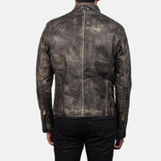 Ionic Bikerjacka i Läder för Herr – alternate product view 6