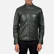Ionic Bikerjacka i Läder för Herr – alternate product view 3