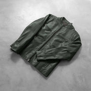 Ionic Bikerjacka i Läder för Herr – alternate product view 7