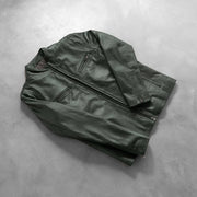 Ionic Bikerjacka i Läder för Herr – alternate product view 8