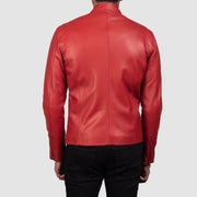 Ionic Bikerjacka i Läder för Herr – alternate product view 6