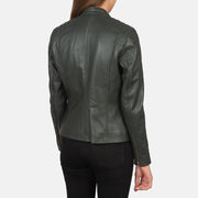 
Kelsee Bikerjacka i Läder för Dam – alternate product view 5