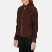 
Kelsee Bikerjacka i Läder för Dam – alternate product view 2