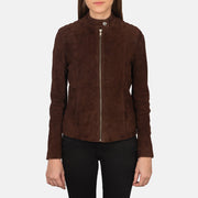 
Kelsee Bikerjacka i Läder för Dam – alternate product view 4