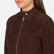 
Kelsee Bikerjacka i Läder för Dam – alternate product view 6