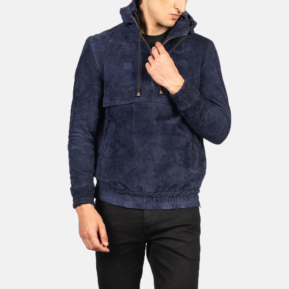 Kenton Hooded Läderjacka för Herr – alternate product view 4
