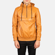 Kenton Hooded Läderjacka för Herr – alternate product view 1