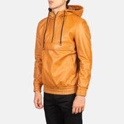 Kenton Hooded Läderjacka för Herr – alternate product view 2