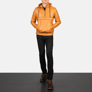 Kenton Hooded Läderjacka för Herr – alternate product view 3