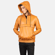Kenton Hooded Läderjacka för Herr – alternate product view 4