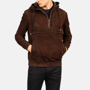 Kenton Hooded Läderjacka för Herr – alternate product view 1