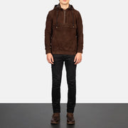 Kenton Hooded Läderjacka för Herr – alternate product view 3