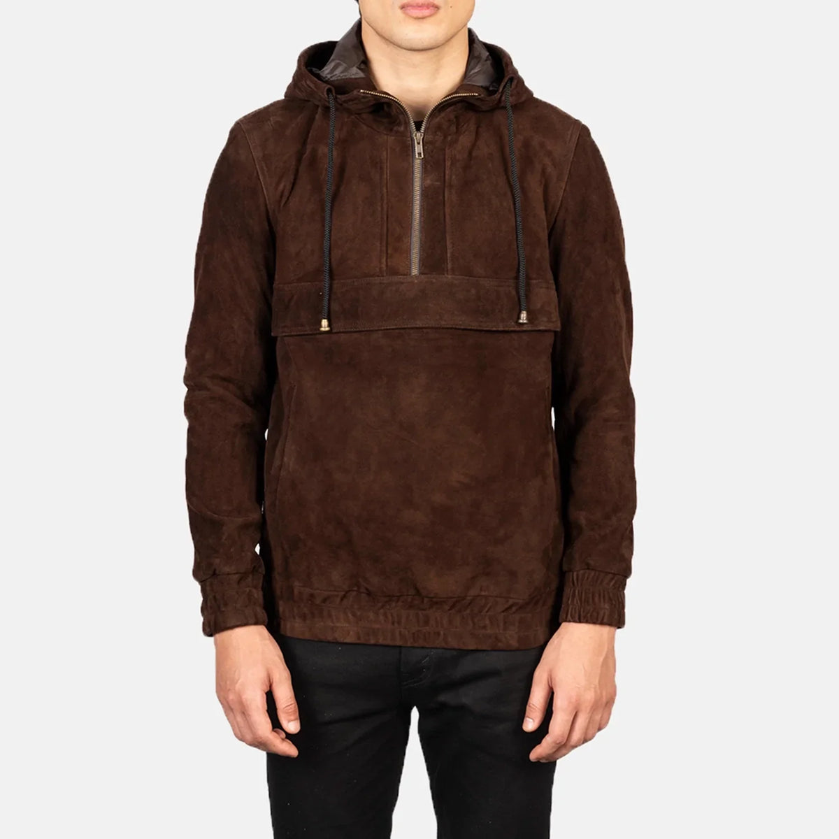 Kenton Hooded Läderjacka för Herr – alternate product view 4