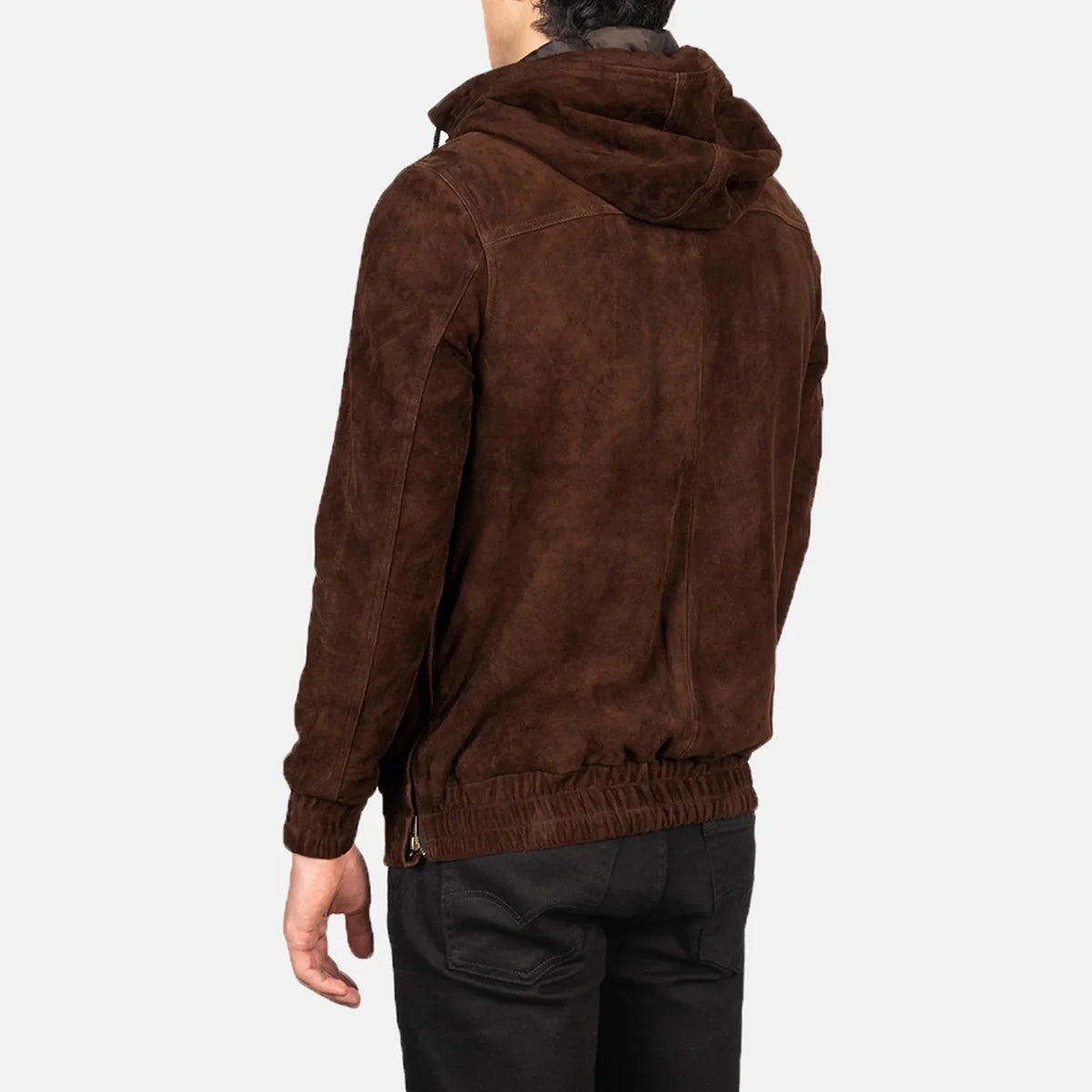 Kenton Hooded Läderjacka för Herr – alternate product view 5