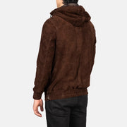 Kenton Hooded Läderjacka för Herr – alternate product view 5