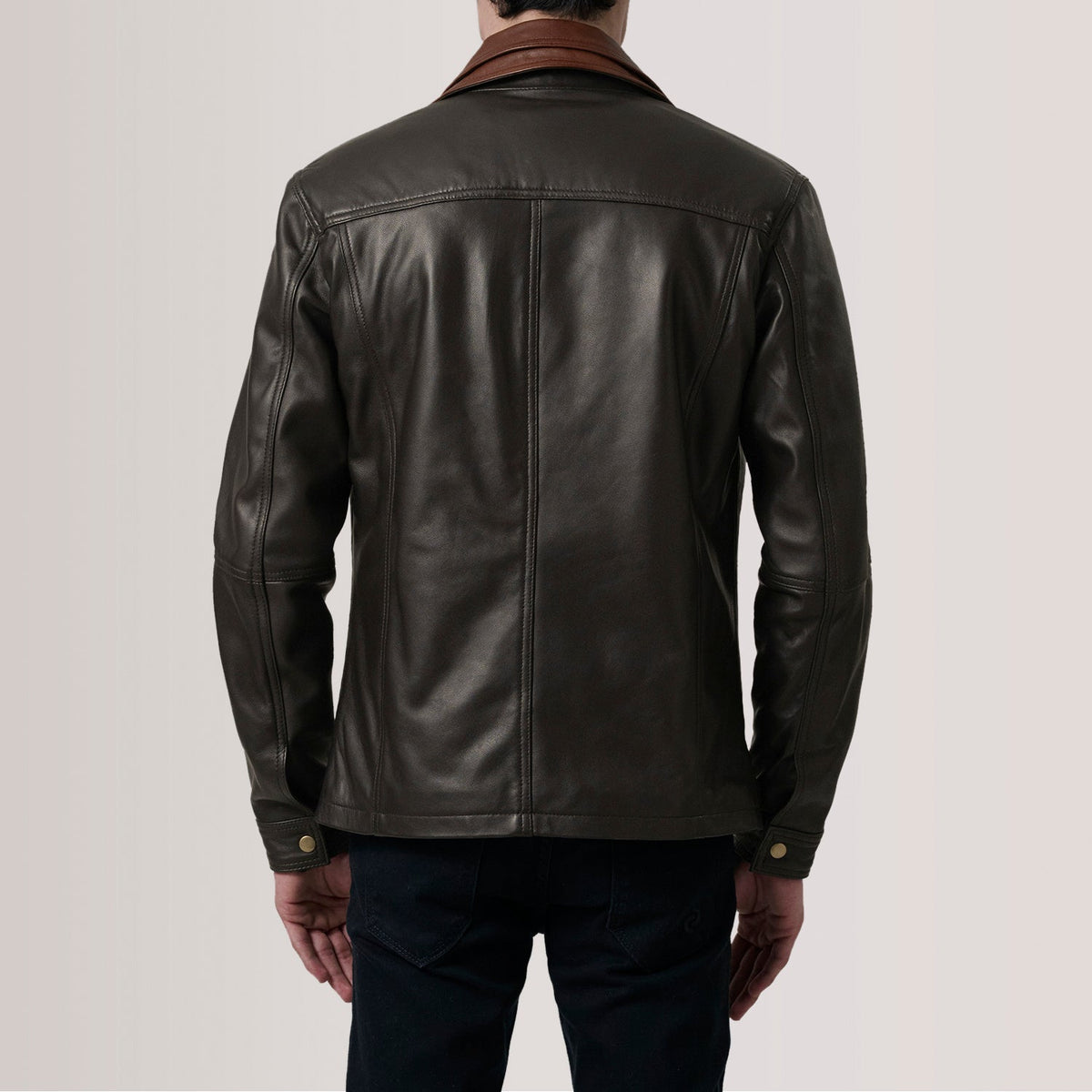 Klen Läderjacka för Herr – alternate product view 4