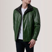 Klen Läderjacka för Herr – alternate product view 1