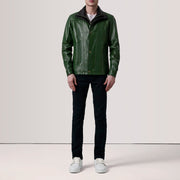 Klen Läderjacka för Herr – alternate product view 2