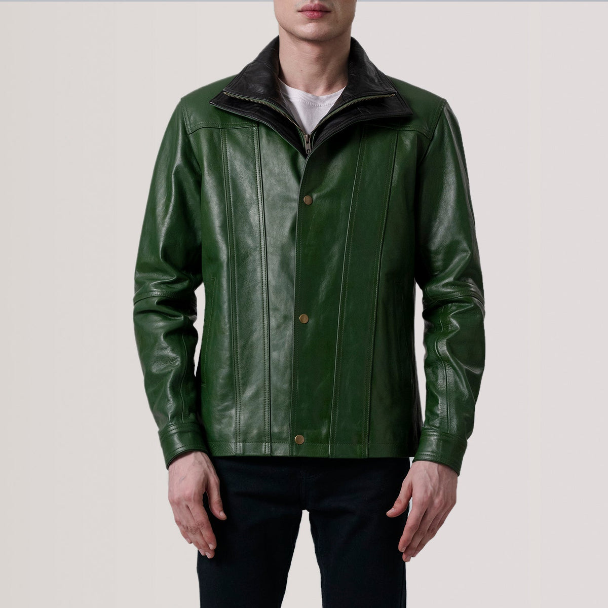 Klen Läderjacka för Herr – alternate product view 5